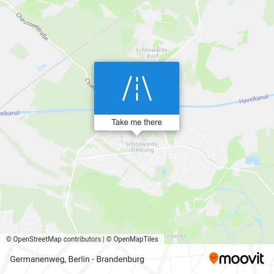 Germanenweg map