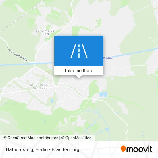 Карта Habichtsteig
