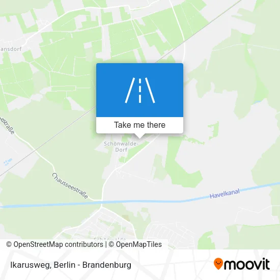 Карта Ikarusweg