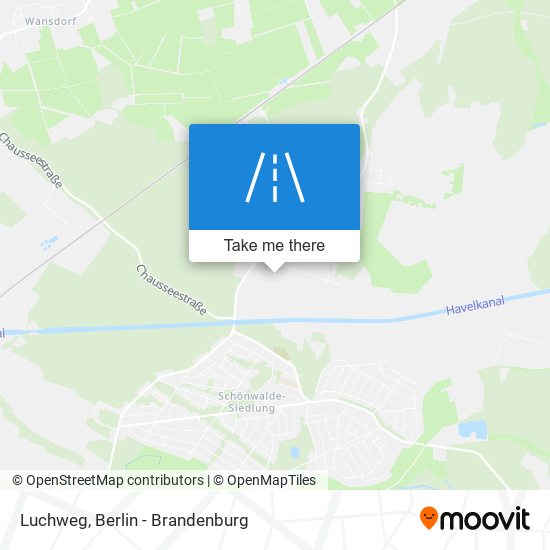 Luchweg map