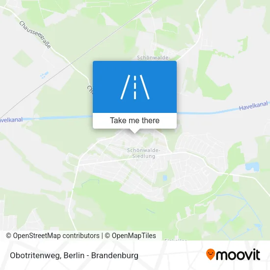 Карта Obotritenweg