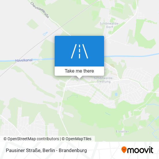 Pausiner Straße map