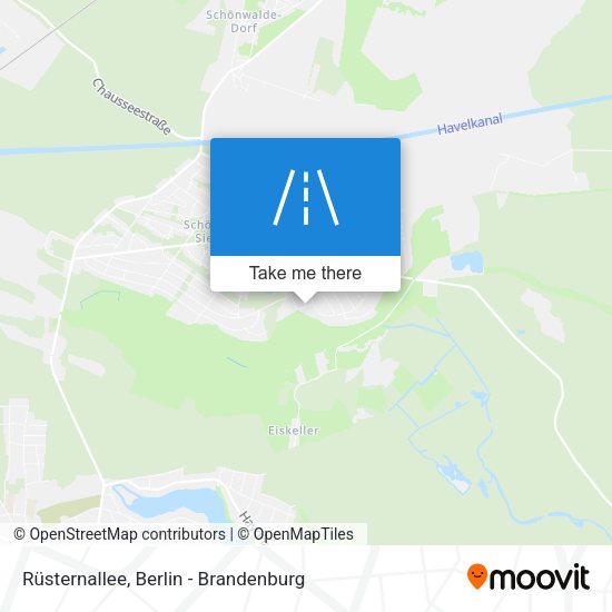 Rüsternallee map
