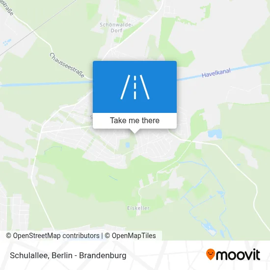 Schulallee map