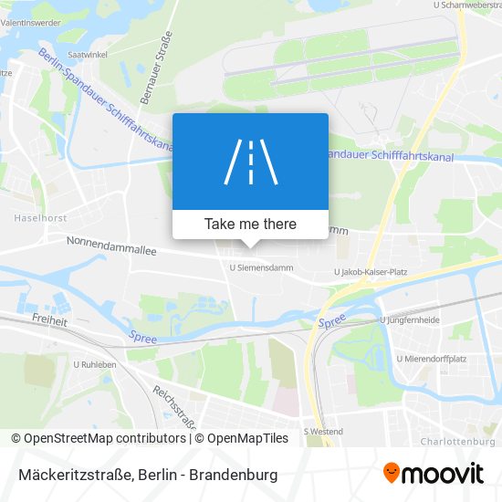 Mäckeritzstraße map