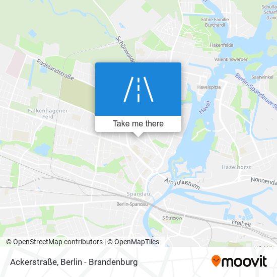 Ackerstraße map