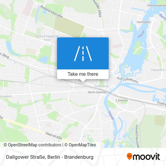 Dallgower Straße map