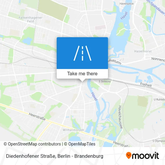 Карта Diedenhofener Straße