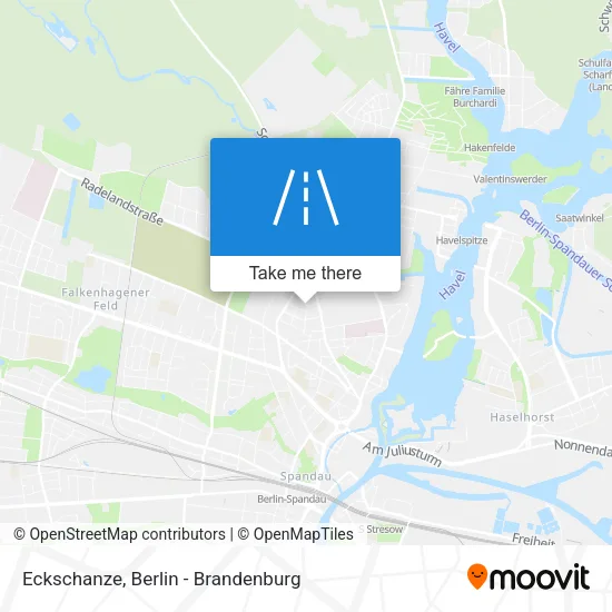 Карта Eckschanze