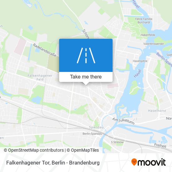 Falkenhagener Tor map