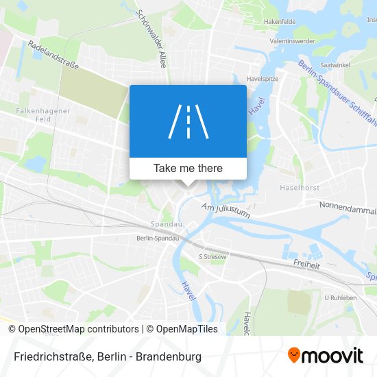 Friedrichstraße map