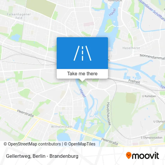 Карта Gellertweg