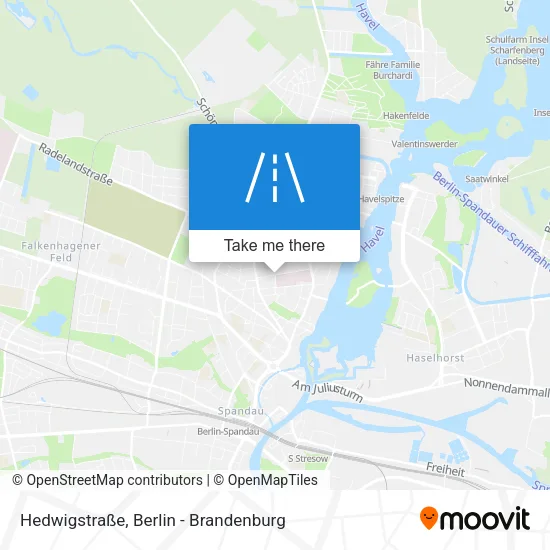 Карта Hedwigstraße