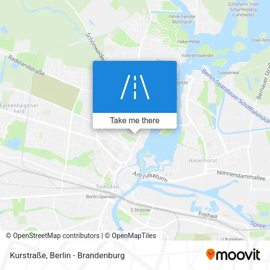 Карта Kurstraße