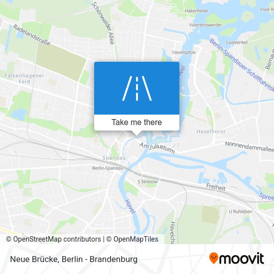 Neue Brücke map