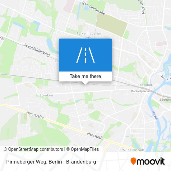 Pinneberger Weg map