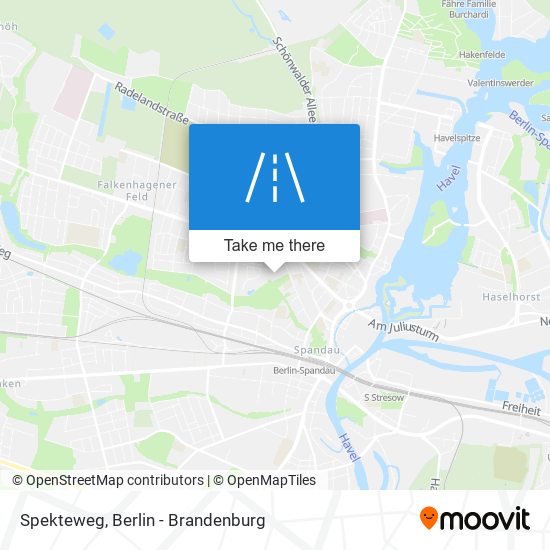 Spekteweg map