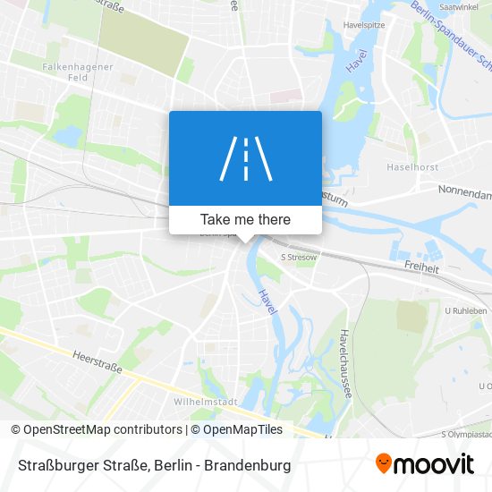 Straßburger Straße map