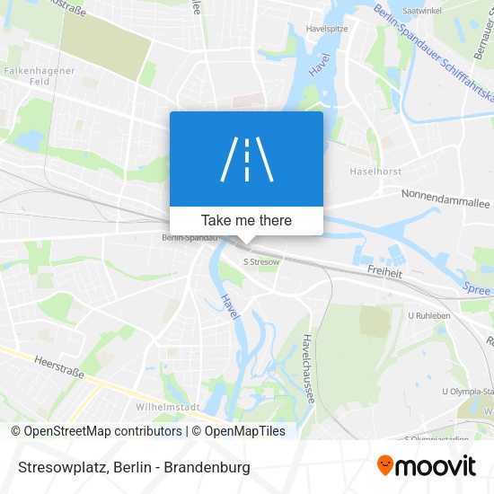 Stresowplatz map