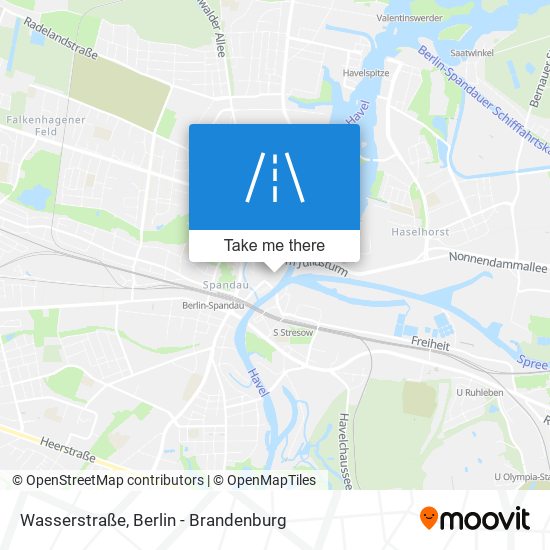 Wasserstraße map