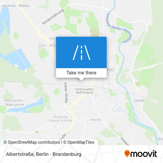 Albertstraße map