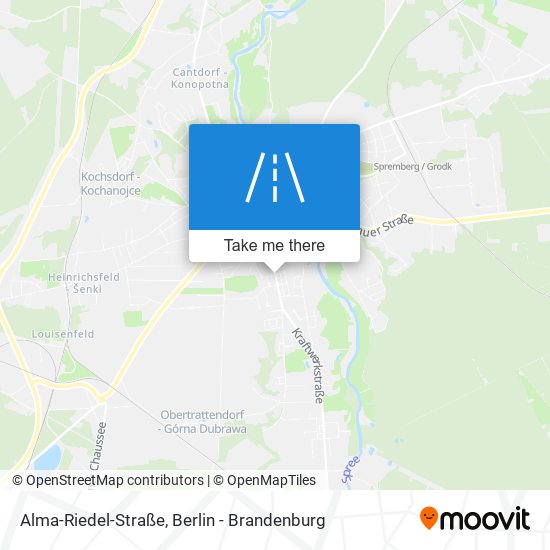 Карта Alma-Riedel-Straße