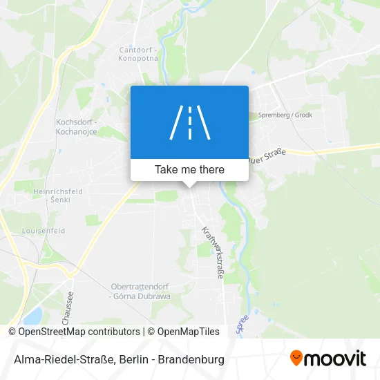 Карта Alma-Riedel-Straße