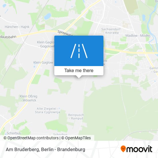 Am Bruderberg map