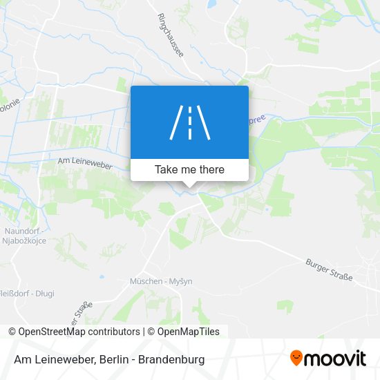 Am Leineweber map