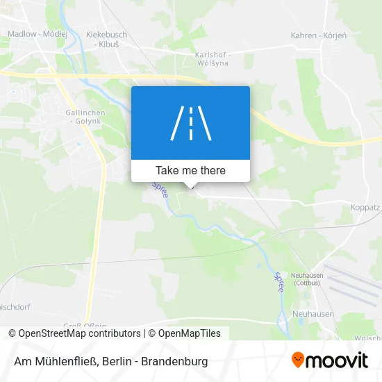 Карта Am Mühlenfließ