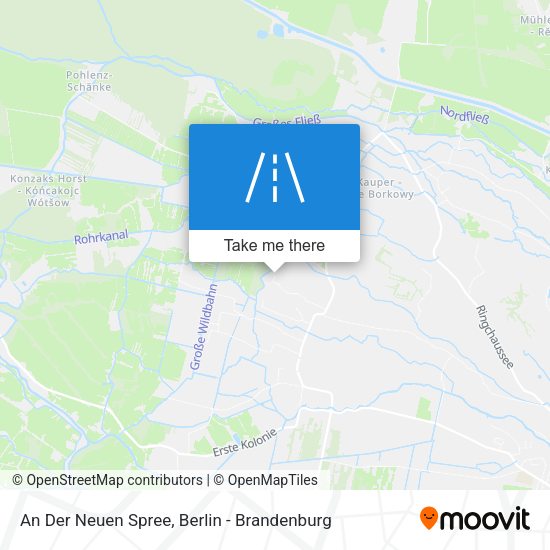 An Der Neuen Spree map