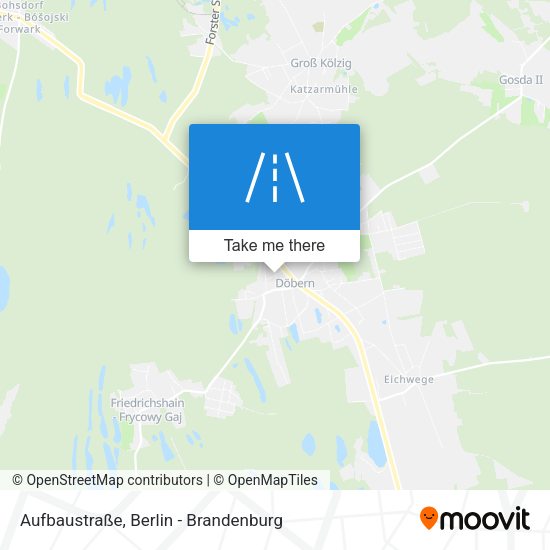 Aufbaustraße map
