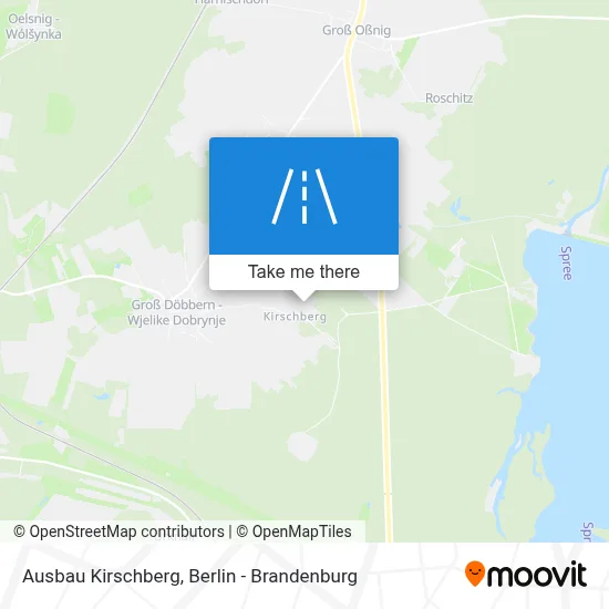 Ausbau Kirschberg map