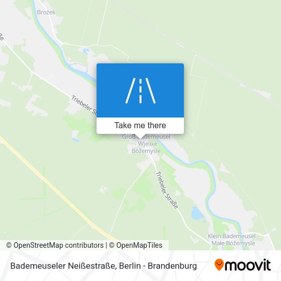Bademeuseler Neißestraße map