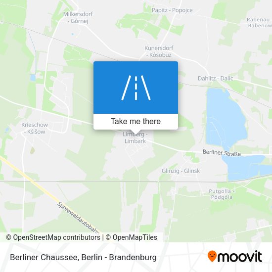 Berliner Chaussee map