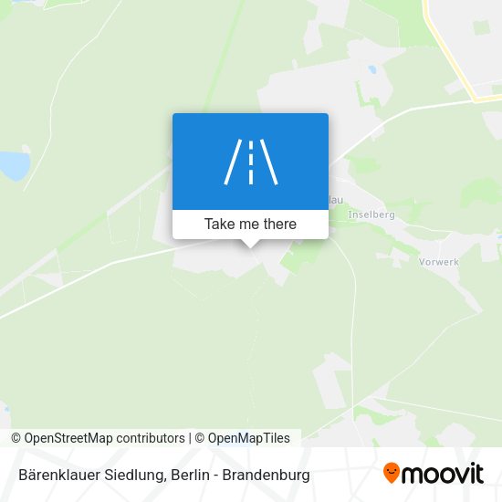 Bärenklauer Siedlung map
