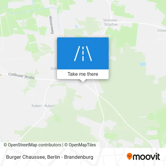 Burger Chaussee map