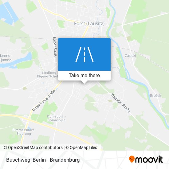 Buschweg map