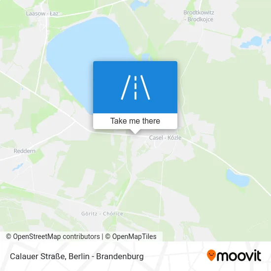 Calauer Straße map