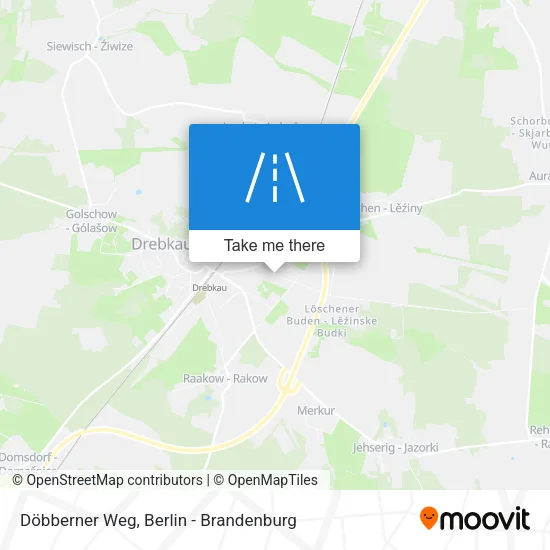 Карта Döbberner Weg