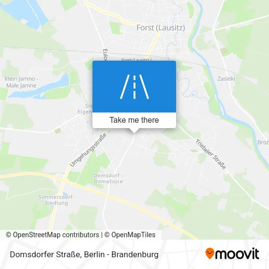 Карта Domsdorfer Straße