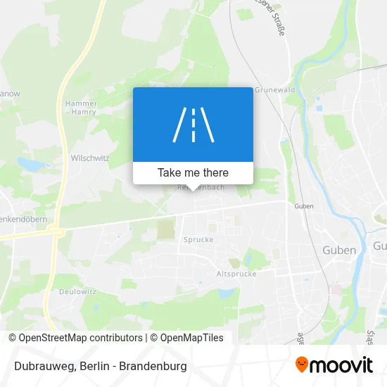 Dubrauweg map