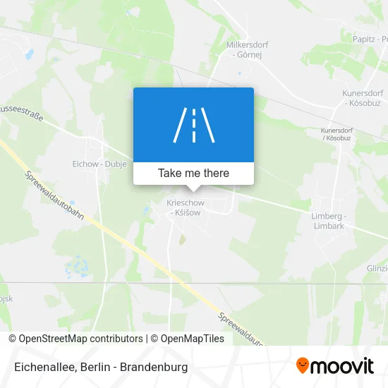 Карта Eichenallee