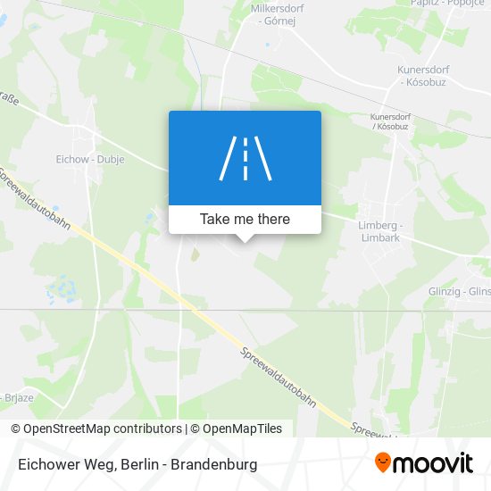 Карта Eichower Weg