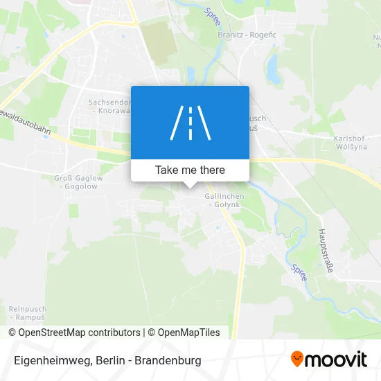 Eigenheimweg map