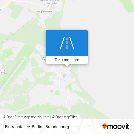 Eintrachtallee map