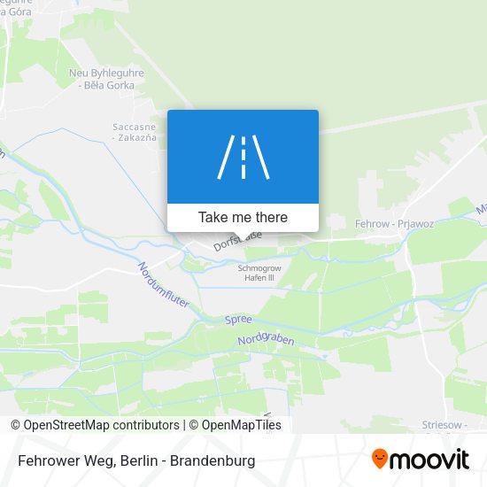 Fehrower Weg map