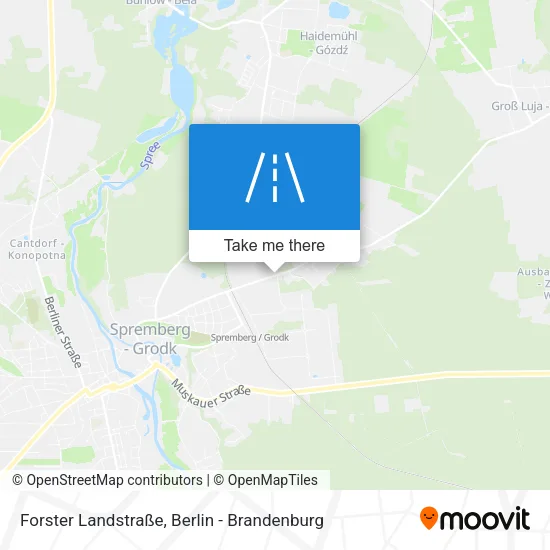 Карта Forster Landstraße