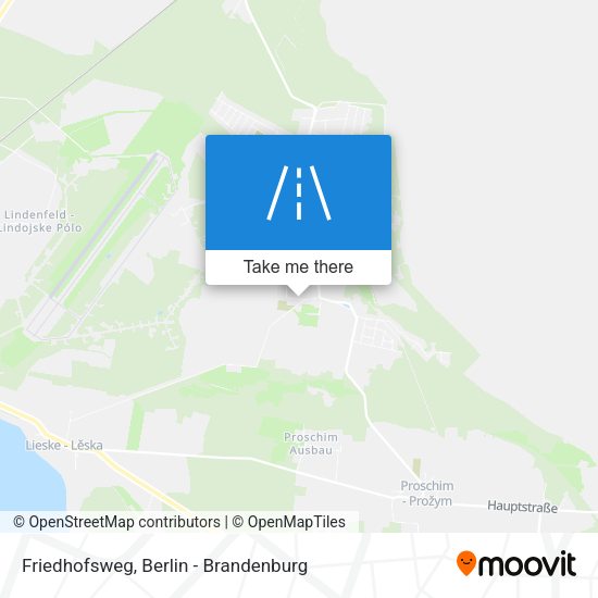 Friedhofsweg map