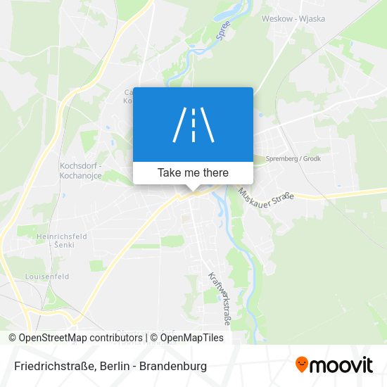 Friedrichstraße map
